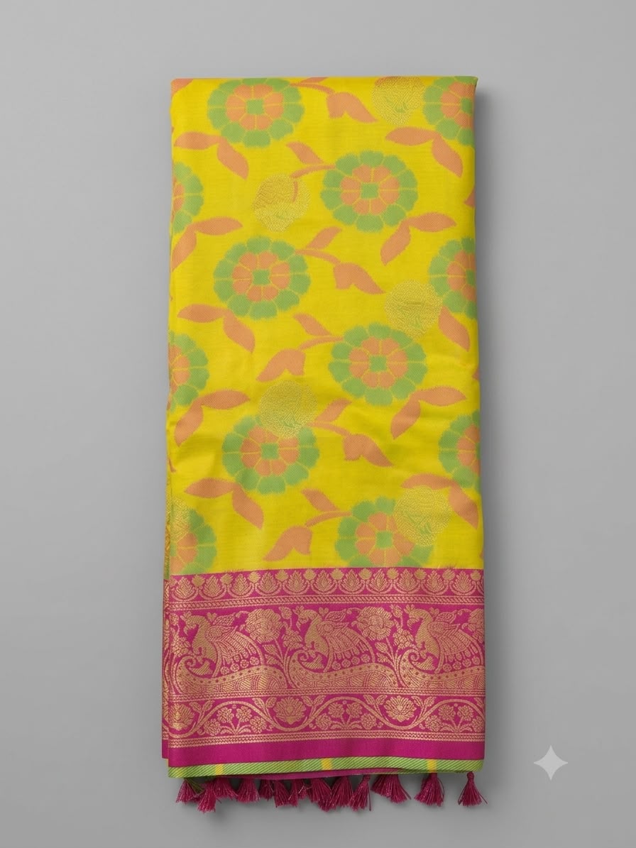 Sunshine Floral Magenta